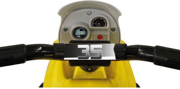 Quad Infantil Ride-on E-Trike Racer Amarillo 6V